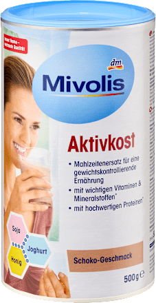 Aktivkost Pulver Schoko Mivolis