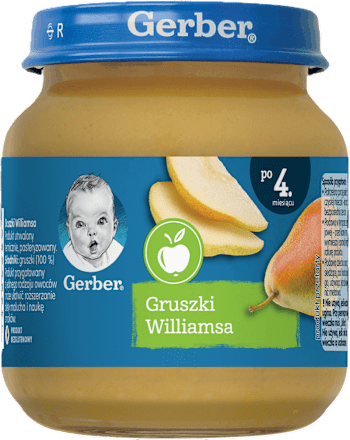 Deserek gruszki Williamsa  Gerber