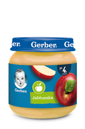 Deserek owocowy jabłuszka  Gerber