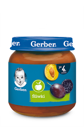 Deserek owocowy śliwki Gerber