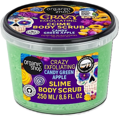 Piling za tijelo Candy Green Apple organic shop