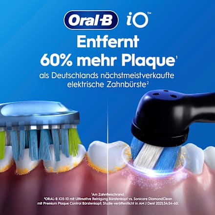 Elektrische Zahnbürste Series iO2 schwarz Oral-B