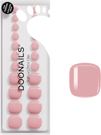 Künstliche Nägel, Soft Gel Press Ons Pediküre Valentine Crush Doonails