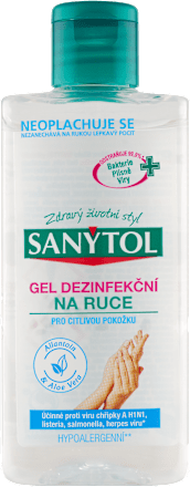 dezinfekční gel na ruce SANYTOL
