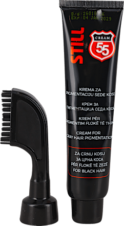 CREAM 55 krema za pigmentaciju sede kose - za crnu kosu STILL