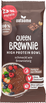 Protein Bowl Pulver Queen Brownie oatsome