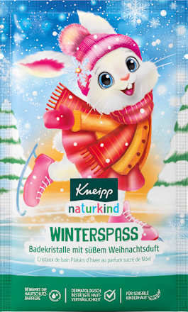 Kinder Badezusatz Badekristalle Winterspaß Kneipp Naturkind