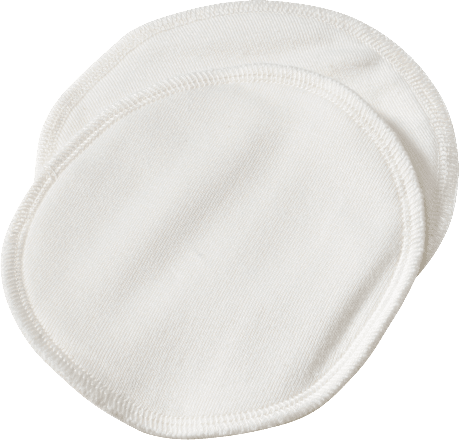 Stilleinlagen 4-lagig aus Bio-Baumwolle natur 13cm ALANA