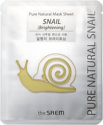 Mască față iluminantă cu extract de melc The SAEM