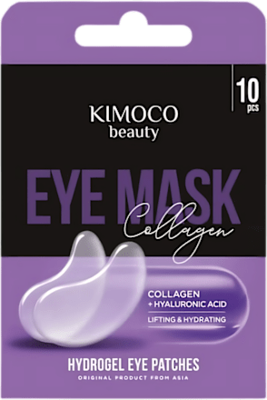 Pad-uri hidratanți pentru ochi cu colagen și acid hialuronic  Kimoco