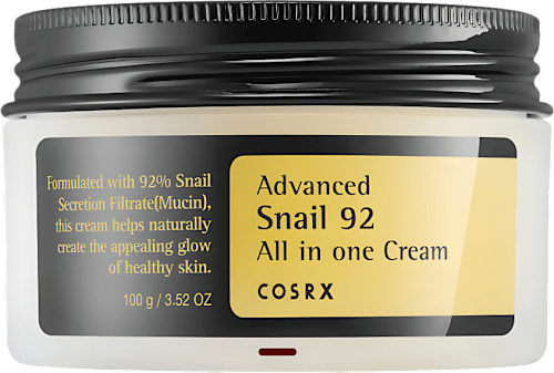 Cremă de față hidratantă cu 92% extract de melc Cosrx