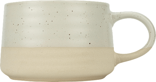Kaffeebecher aus Keramik, beige (400 ml) Jean&Len