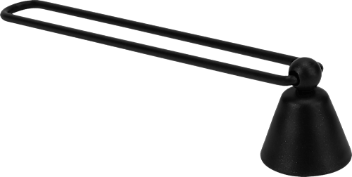 Kerzenlöscher aus Metall, schwarz (26x3,8 cm) Jean&Len