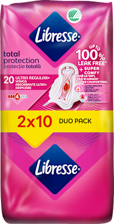 freshness & protection higijenski ulošci s krilcima – ultra Libresse