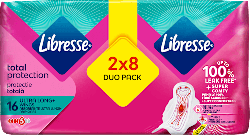 freshness & protection higijenski ulošci s krilcima – ultra long Libresse