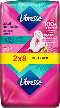 freshness & protection higijenski ulošci s krilcima – ultra long Libresse