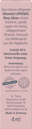 medipharma cosmetics Olivenöl Lippenöl Rosy Glow  medipharma cosmetics