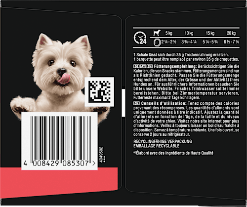 Nassfutter Hund Klassiker Selektion Multipack (8x150 g) Cesar
