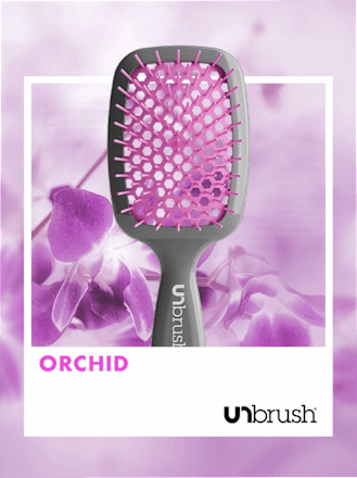 Haarbürste Detangling Hair Brush Orchid UNbrush