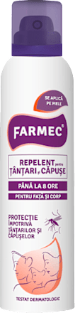Repelent pentru țânțari și căpușe farmec