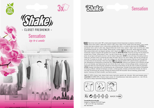 Mirisne granule za ormar Sensation Shake