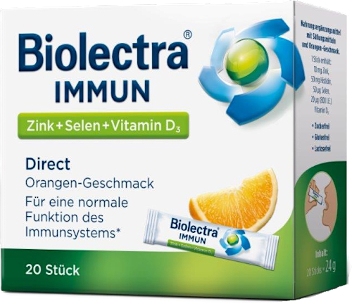 Immun Direct – cink, selen i vitamin D Biolectra