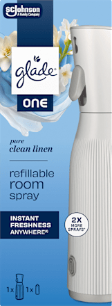 ONE osvěžovač vzduchu Pure Clean Linen + náhradní náplň 10 ml glade