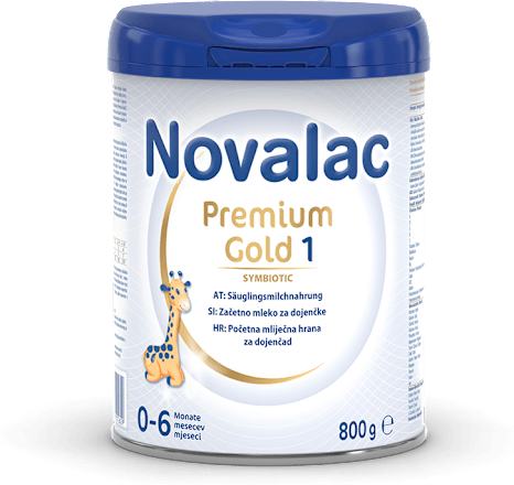 Početna mliječna hrana za dojenčad Premium Gold 1, 0 – 6 mj. Novalac