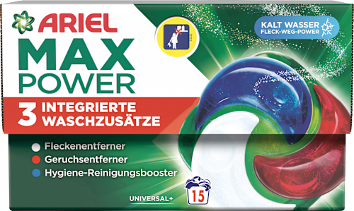 Universalwaschmittel Pods Max Power 3 Integrierte Waschzusätze ARIEL