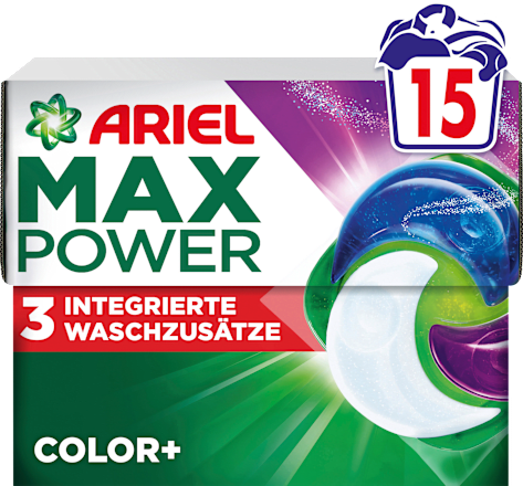 Colorwaschmittel Pods Max Power 3 Integrierte Waschzusätze ARIEL