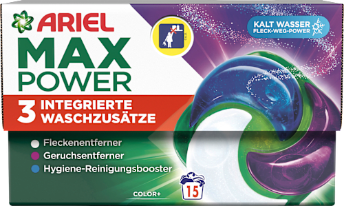 Colorwaschmittel Pods Max Power 3 Integrierte Waschzusätze ARIEL