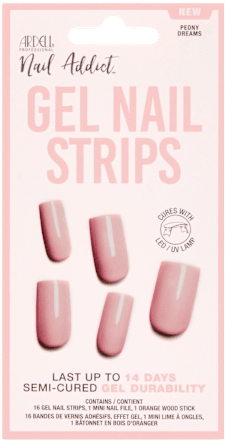 Unghii cu gel autoadezive Peony Dream ARDELL