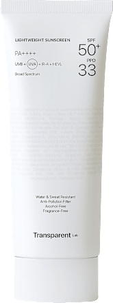 Sonnencreme Gesicht Lightweight LSF 50+ Transparent Lab