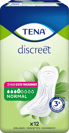 discreet Einlagen Inkontinenz Normal TENA