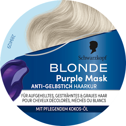 Blonde Purple Mask Haarmaske Schwarzkopf Blonde