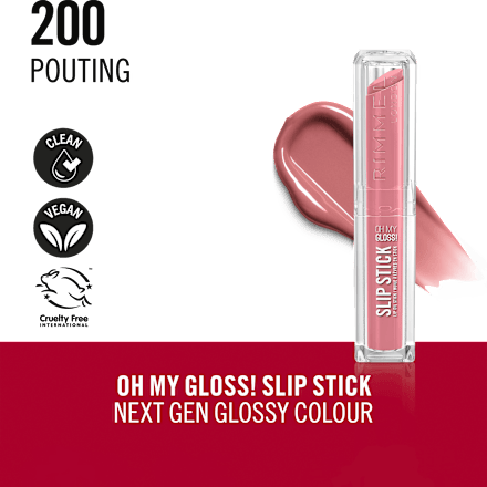 Ulje za usne Slip Stick – 200 Pouting RIMMEL LONDON