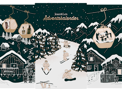 Adventskalender 2026 Winterlandschaft Jean&Len