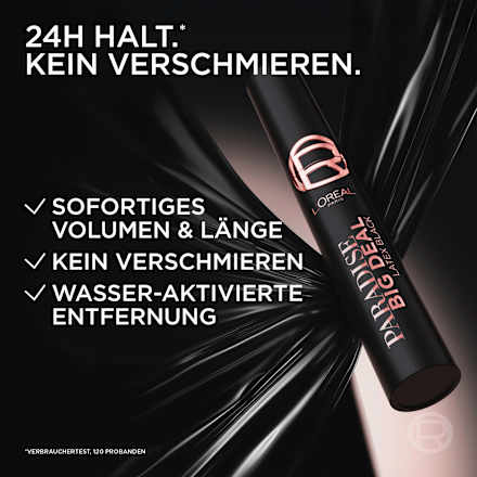 Mascara Paradise Big Deal Latex Black L'ORÉAL PARiS