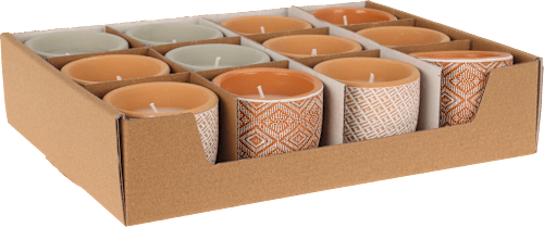 citronella terakota 70x60 mm diamantový design mix Torcia Citronella&nbsp;