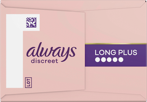 discreet Slipeinlagen Inkontinenz Sensitive Long Plus always