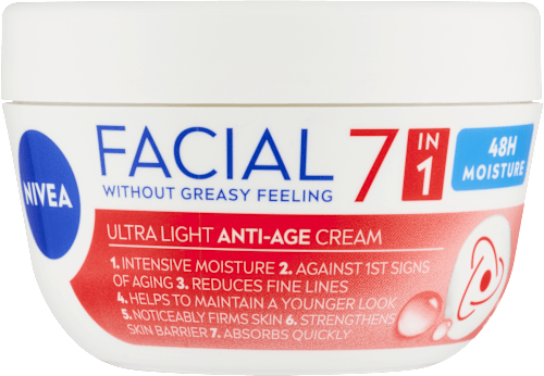 denní pleťový krém Facial 7 v 1 Anti-Age NIVEA