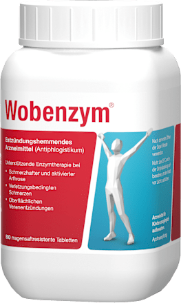 Wobenzym Entzündungshemmendes Arzneimittel (Antiphlogistikum), magensaftresistente Tabletten Wobenzym