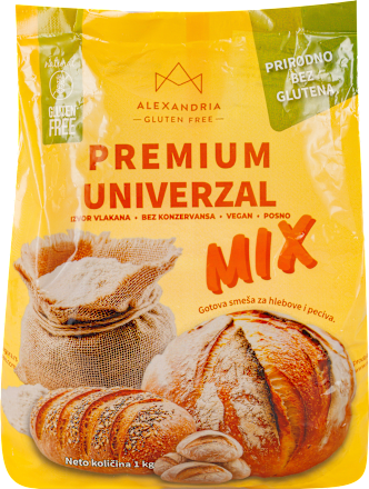Premium UNIVERZAL mix za hlebove i peciva Aleksandrija