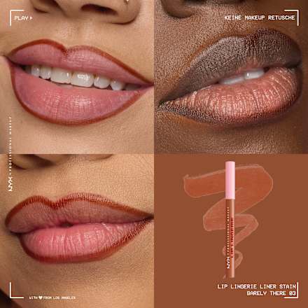 Lipliner Lingerie Stain 03 Barely There NYX PROFESSIONAL MAKEUP