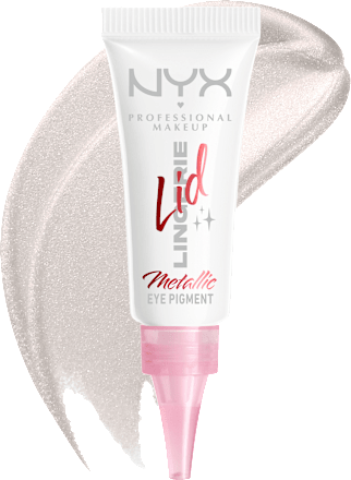 Lidschatten Lid Lingerie Metallic 01 Satin Silver NYX PROFESSIONAL MAKEUP