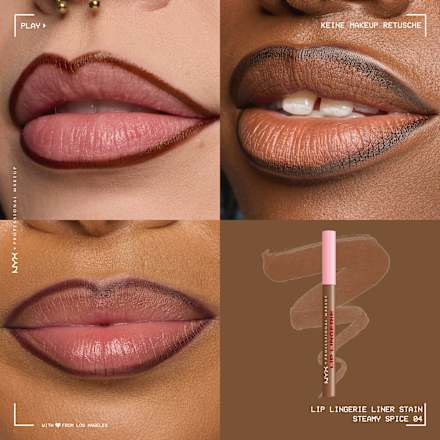Lipliner Stain Lip Lingerie 04 Steamy Spice NYX PROFESSIONAL MAKEUP