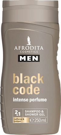 Šampon in gel za prhanje MEN Black Code 2v1 AFRODITA
