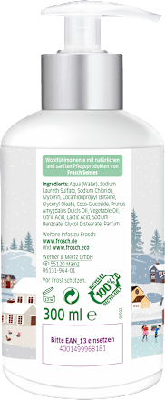 Cremeseife Senses Mandel, Winter Edition Frosch Senses