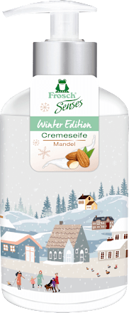 Cremeseife Senses Mandel, Winter Edition Frosch Senses