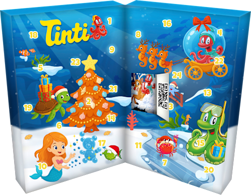Adventskalender Kinder Badeüberraschungen 2026 Tinti